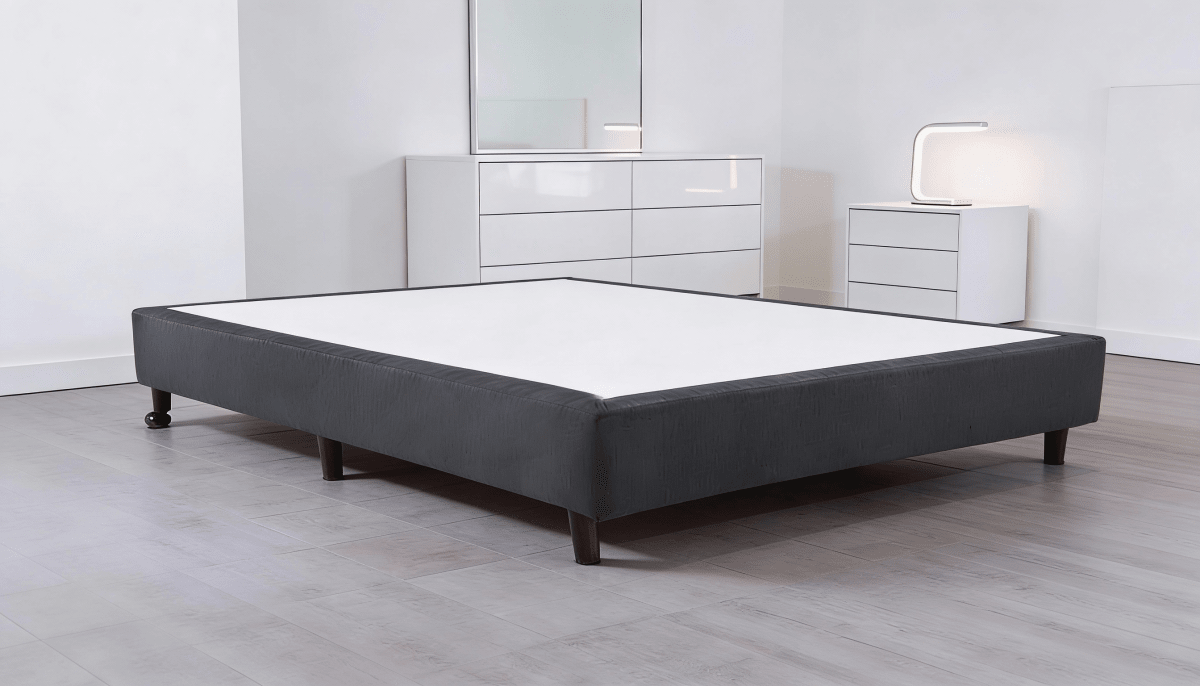 Base Box Alto Sommier Decor Linho Dark 32 cm - Orthocrin