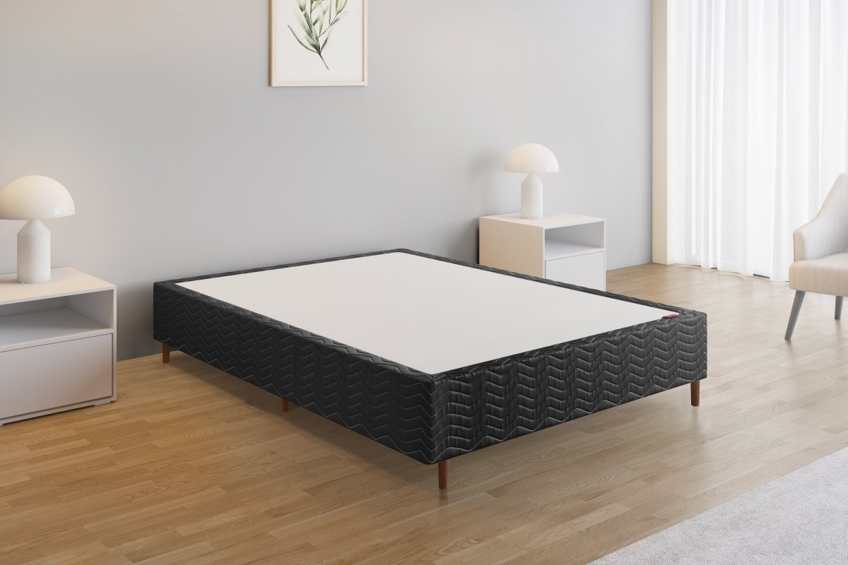 Base Box Alto Sommier Plus Black 32 cm - Orthocrin