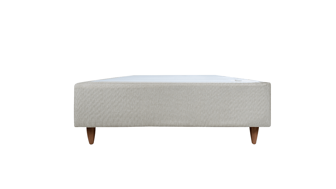 Base Box Alto Sommier Plus Linho Areia 32 cm - Orthocrin