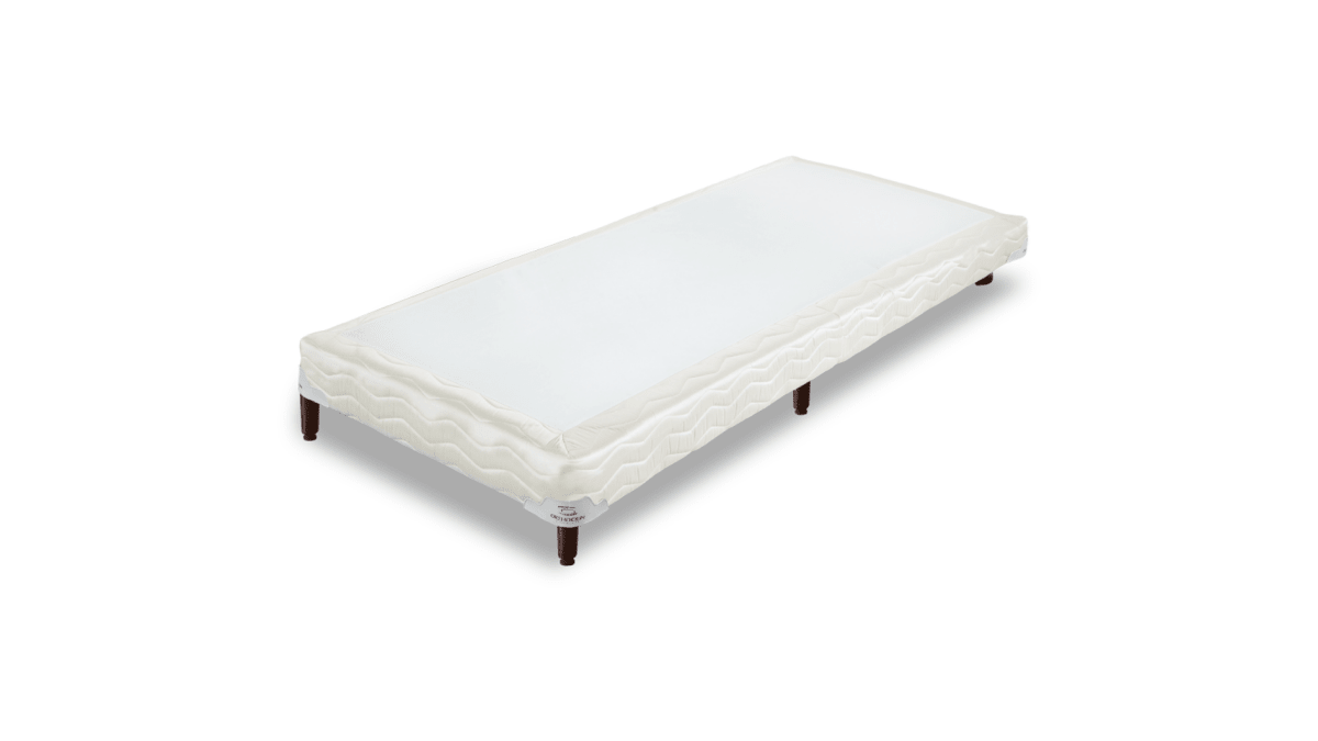 Base Box Baixo Sommier Plus Bege 17 cm - Orthocrin