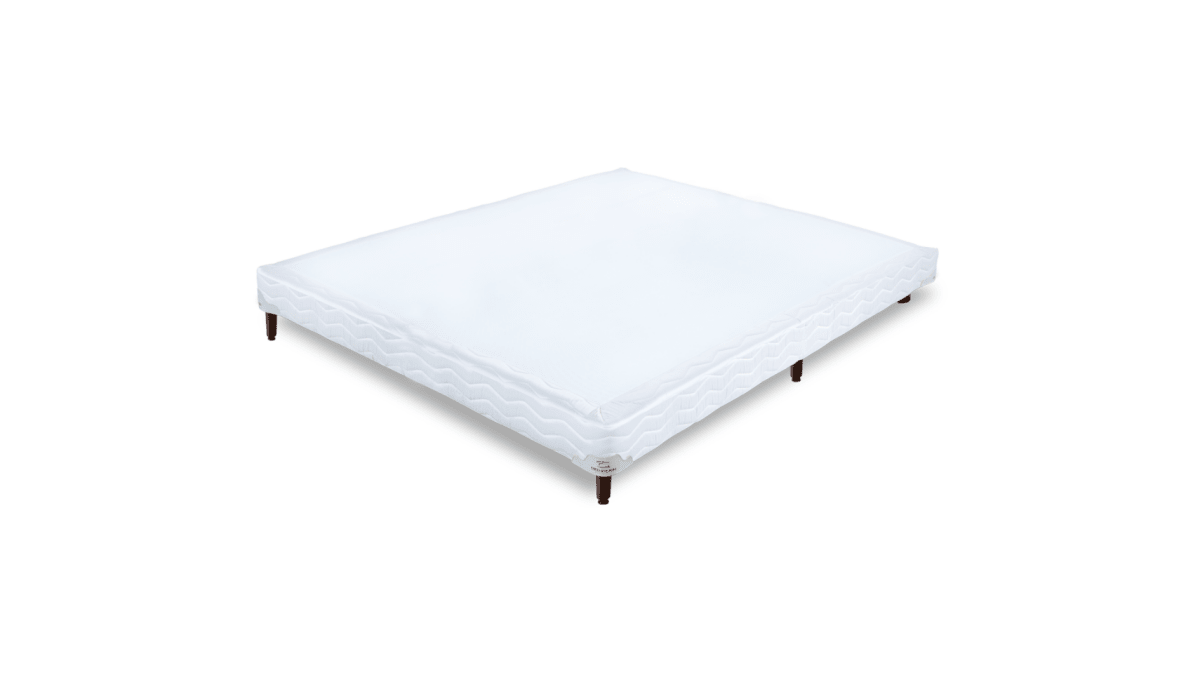 Base Box Baixo Sommier Plus Branco 17 cm - Orthocrin