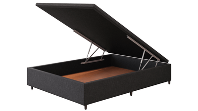Base Box Baú Linho Dark - Orthocrin