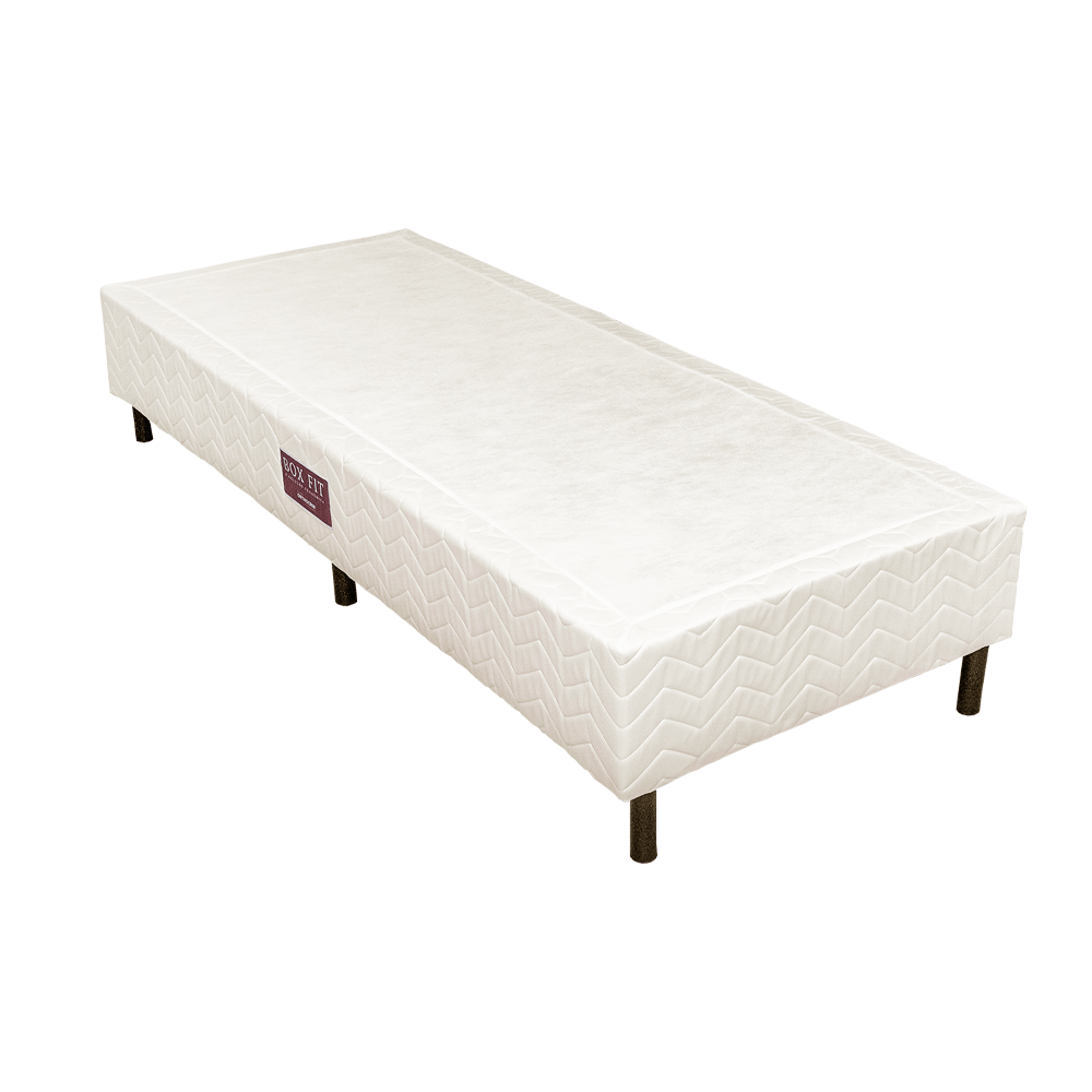 Base Box Bege Fit Orthocrin Pés de Plástico Altura 24 cm - Orthocrin