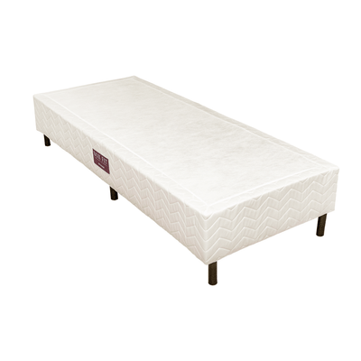 Base Box Bege Fit Orthocrin Pés de Plástico Altura 24 cm - Orthocrin