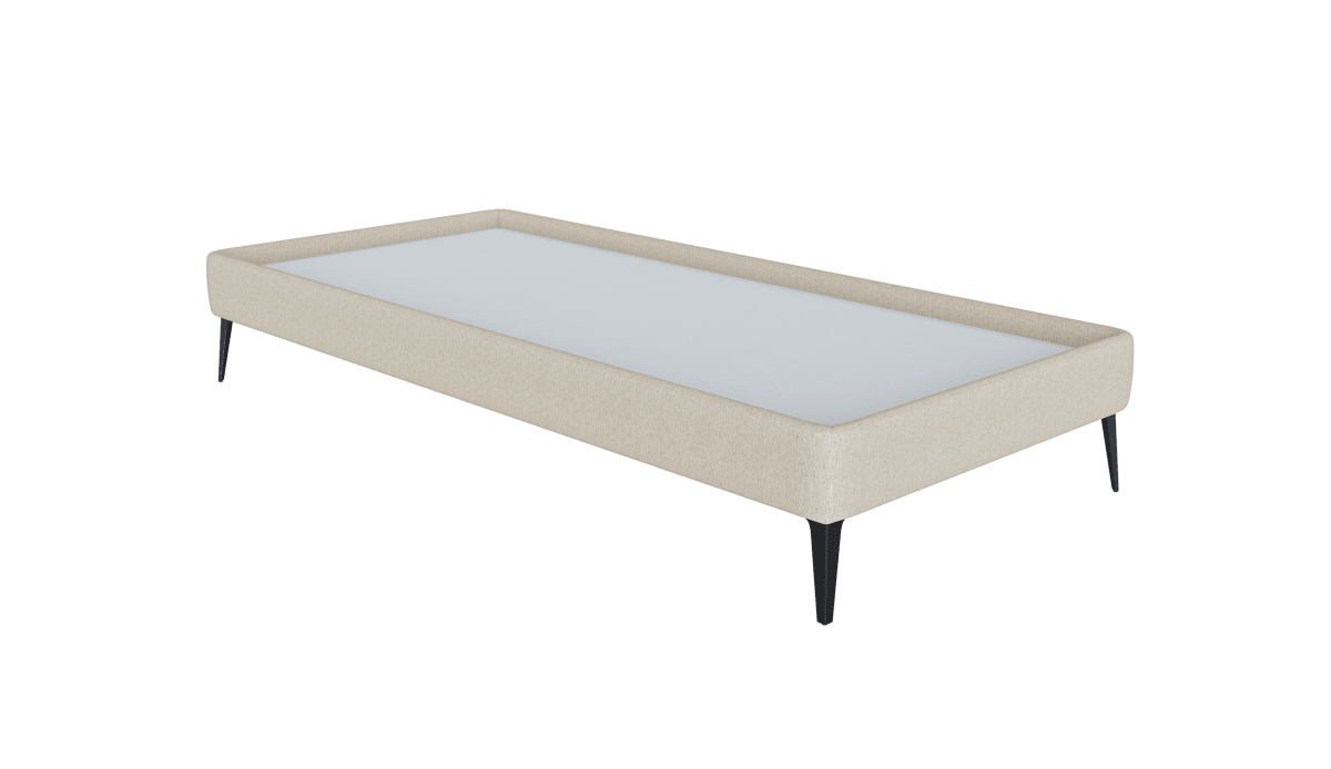 Base Box Sommier Luxo Bouclé Pérola 15 cm - Orthocrin