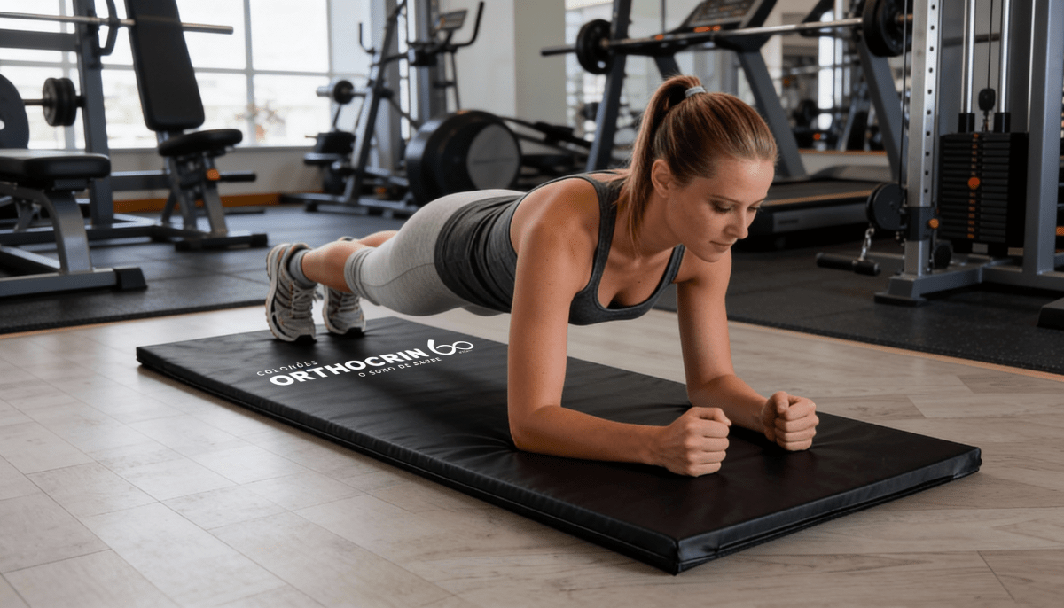 Colchonete para Academia Fitness - Orthocrin
