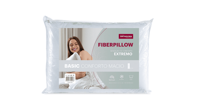 Travesseiro de Fibra Fiberpillow Basic 12 cm - Orthocrin