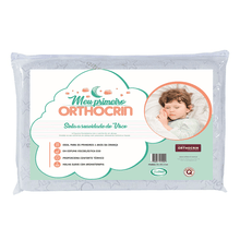 Travesseiro Infantil Bebê Meu Primeiro Orthocrin Visco 35x55x4 - Orthocrin