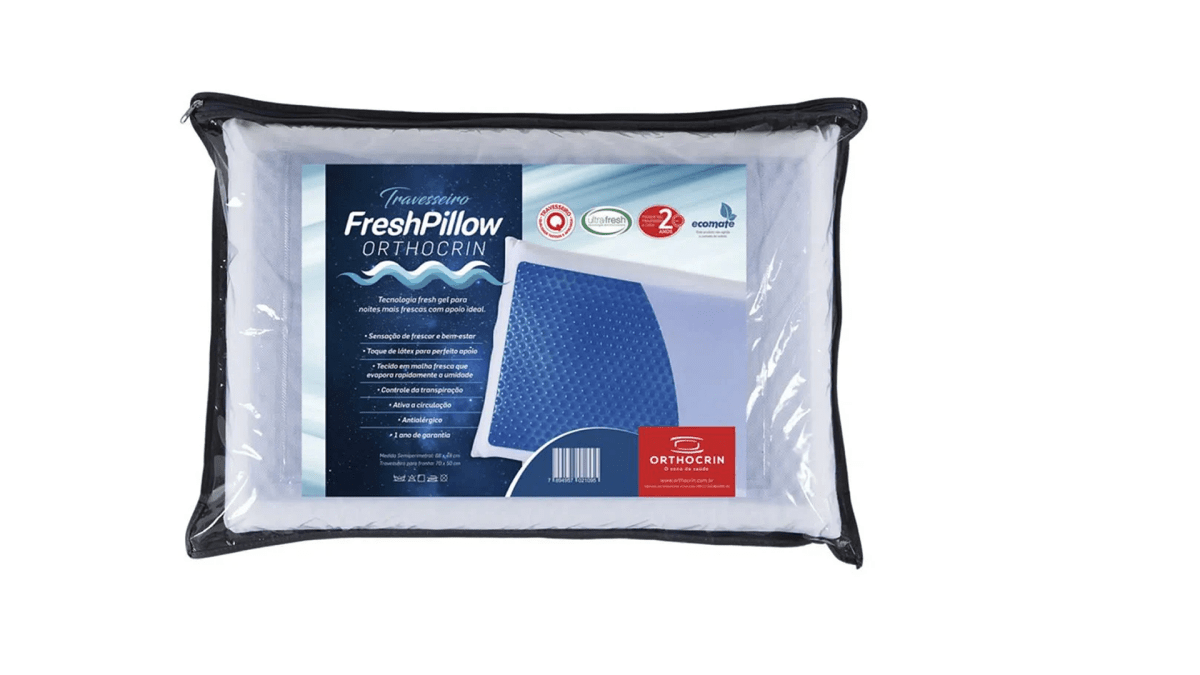 Travesseiro Manta de Gel FreshPillow - Orthocrin