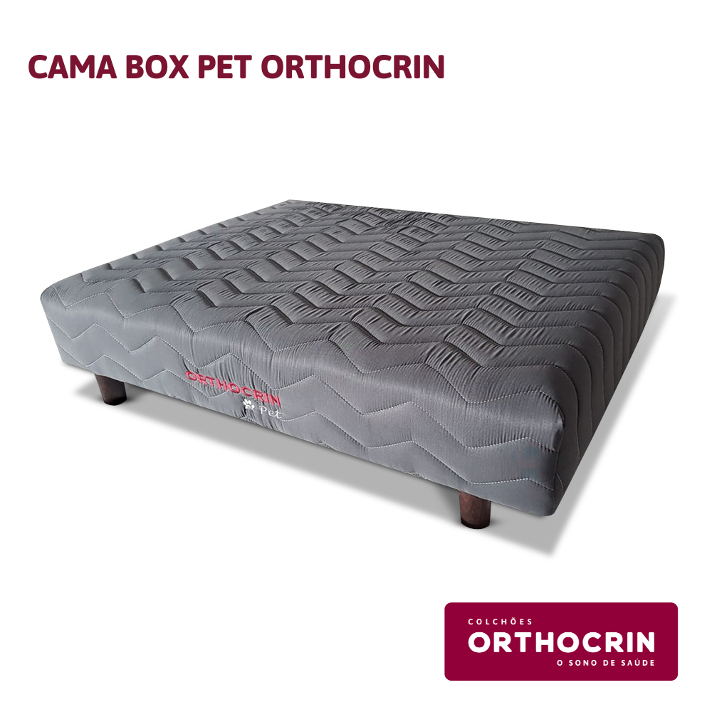 Cama Box Pet de Espuma para Cachorro - Orthocrin