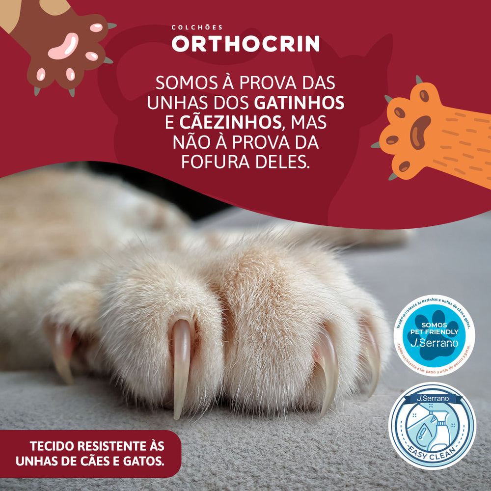 Base Box Baú Organizador Orthocrin Linho Dark Pés de Madeira