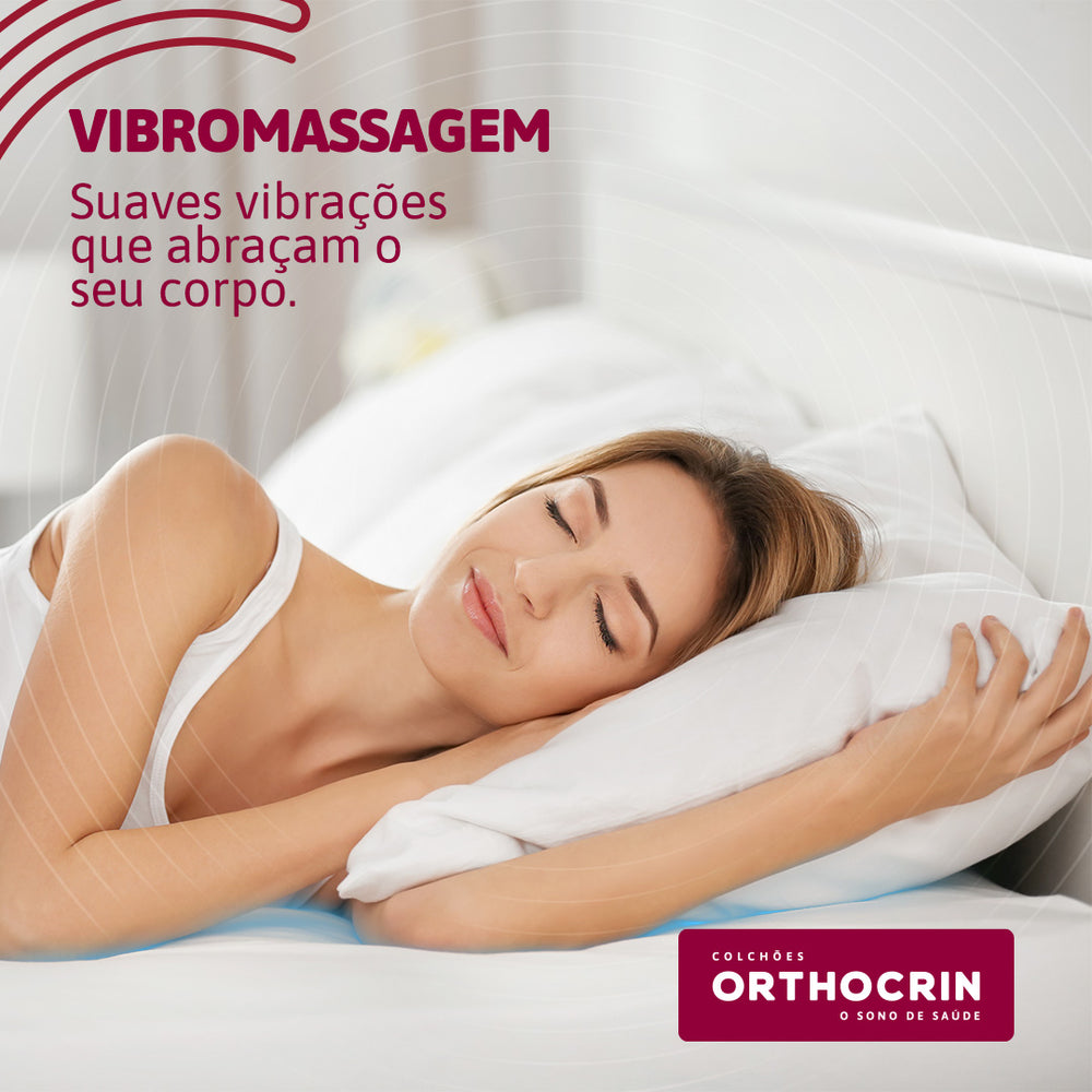 Colchão com Vibromassagem Persona Relax Orthocrin Massageador