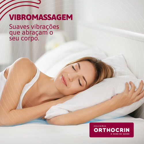 Colchão com Vibromassagem Persona Relax Orthocrin Massageador