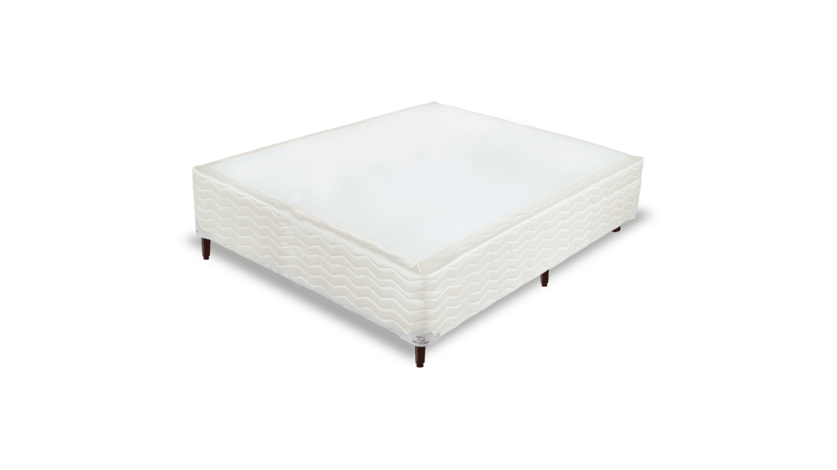 Base Box Alto Sommier Plus Bege 32 cm - Orthocrin
