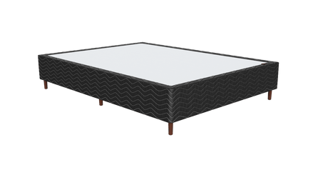 Base Box Alto Sommier Plus Black 32 cm - Orthocrin