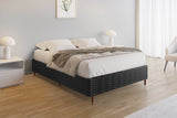 Base Box Alto Sommier Plus Black 32 cm - Orthocrin