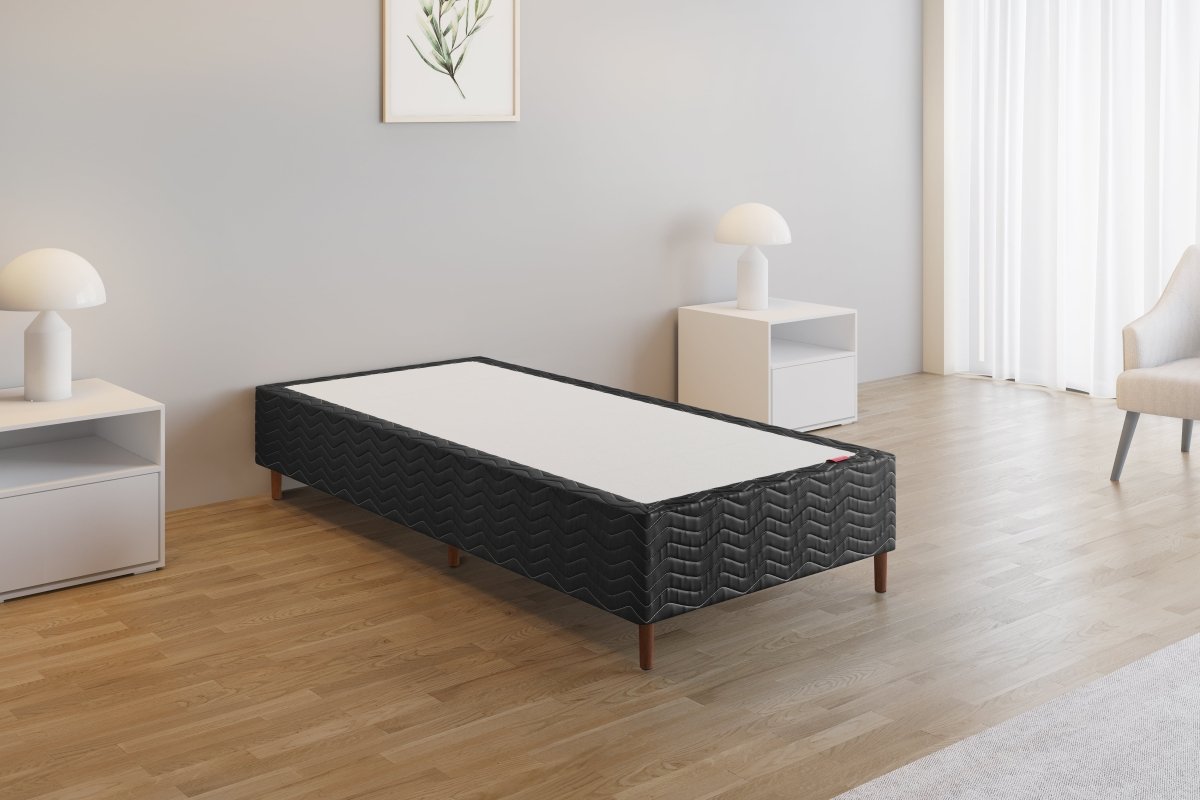 Base Box Alto Sommier Plus Black 32 cm - Orthocrin