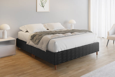 Base Box Alto Sommier Plus Black 32 cm - Orthocrin