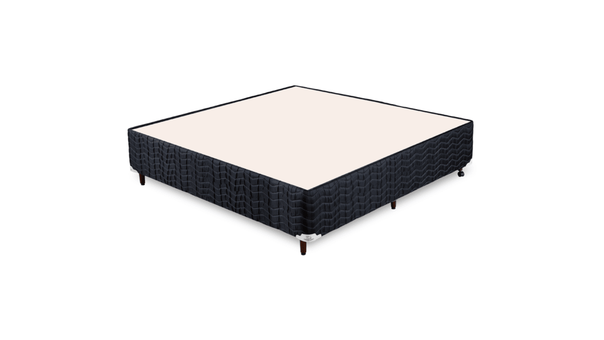 Base Box Alto Sommier Plus Black 32 cm - Orthocrin