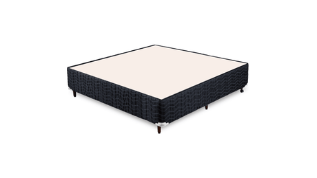 Base Box Alto Sommier Plus Black 32 cm - Orthocrin