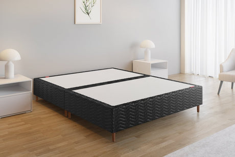 Base Box Alto Sommier Plus Black 32 cm - Orthocrin