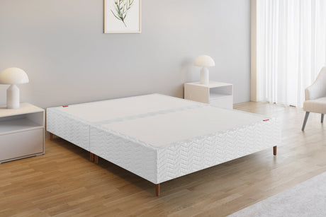Base Box Alto Sommier Plus Branco 32 cm - Orthocrin