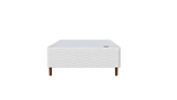 Base Box Alto Sommier Plus Branco 32 cm - Orthocrin