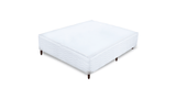 Base Box Alto Sommier Plus Branco 32 cm - Orthocrin
