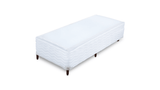 Base Box Alto Sommier Plus Branco 32 cm - Orthocrin