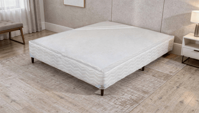 Base Box Alto Sommier Plus Branco 32 cm - Orthocrin