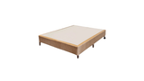 Base Box Alto Sommier Plus Linho Areia 32 cm - Orthocrin