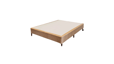Base Box Alto Sommier Plus Linho Areia 32 cm - Orthocrin