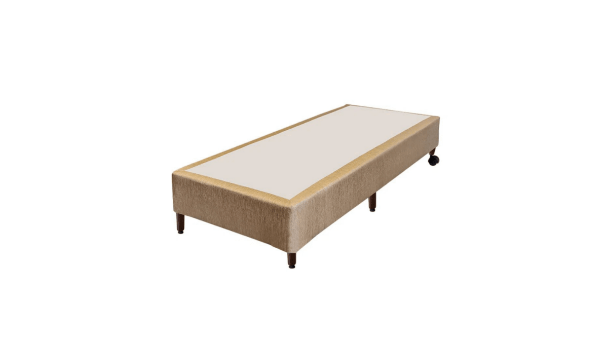 Base Box Alto Sommier Plus Linho Areia 32 cm - Orthocrin