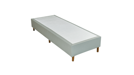 Base Box Baixo Sommier Plus Tecido Facto Cinza 17 cm - Orthocrin
