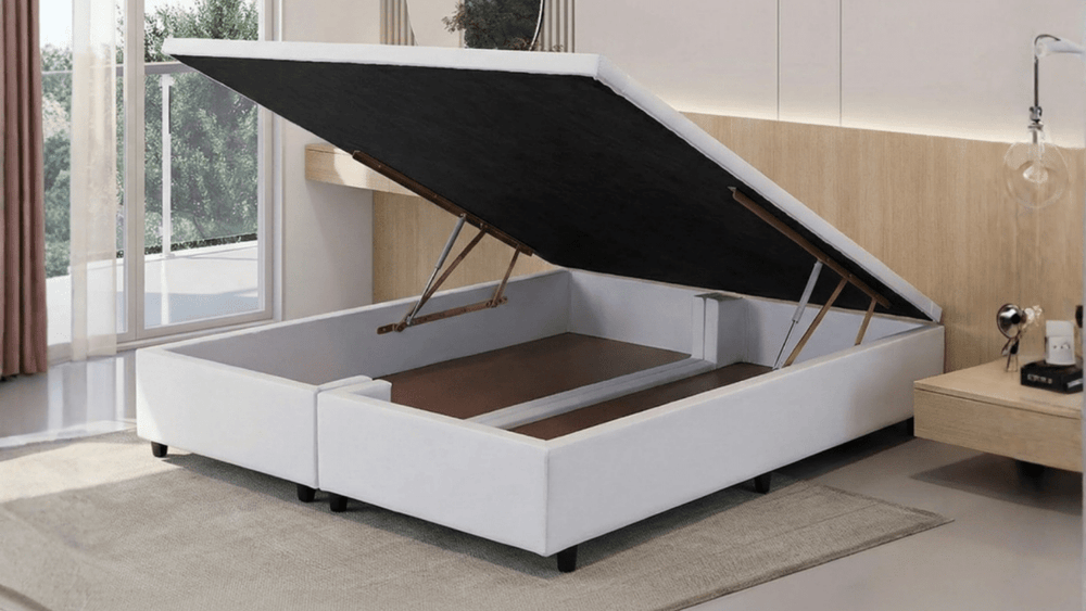 Base Box Baú Corino Branco - Orthocrin