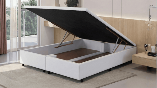 Base Box Baú Corino Branco - Orthocrin