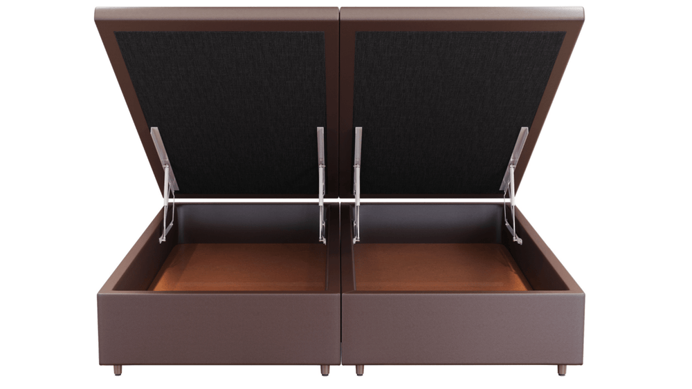 Base Box Baú Corino Marrom - Orthocrin