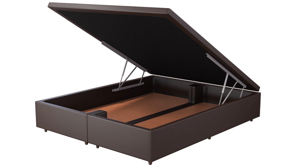 Base Box Baú Corino Marrom - Orthocrin