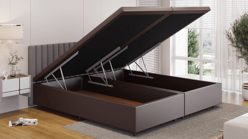 Base Box Baú Corino Marrom - Orthocrin