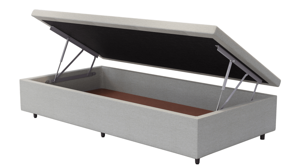 Base Box Baú Linho Areia - Orthocrin