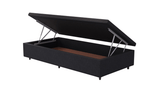 Base Box Baú Linho Dark - Orthocrin