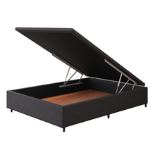 Base Box Baú Linho Dark - Orthocrin