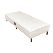 Base Box Bege Fit Orthocrin Pés de Plástico Altura 24 cm - Orthocrin