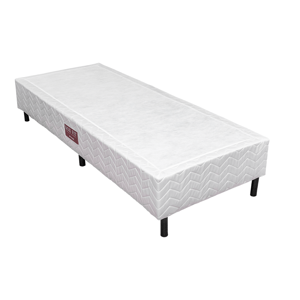 Base Box Branco Fit Orthocrin Pés de Plástico Altura 24 cm - Orthocrin