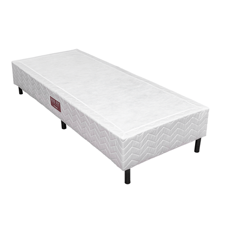 Base Box Branco Fit Orthocrin Pés de Plástico Altura 24 cm - Orthocrin