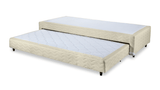 Base Box com Cama Auxiliar Bibox Sommier Spring Bege - Orthocrin