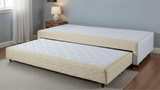 Base Box com Cama Auxiliar Bibox Sommier Spring Bege - Orthocrin