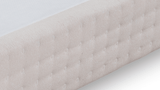 Base Box Sommier Capitonê Bouclé Pérola 24 cm - Orthocrin