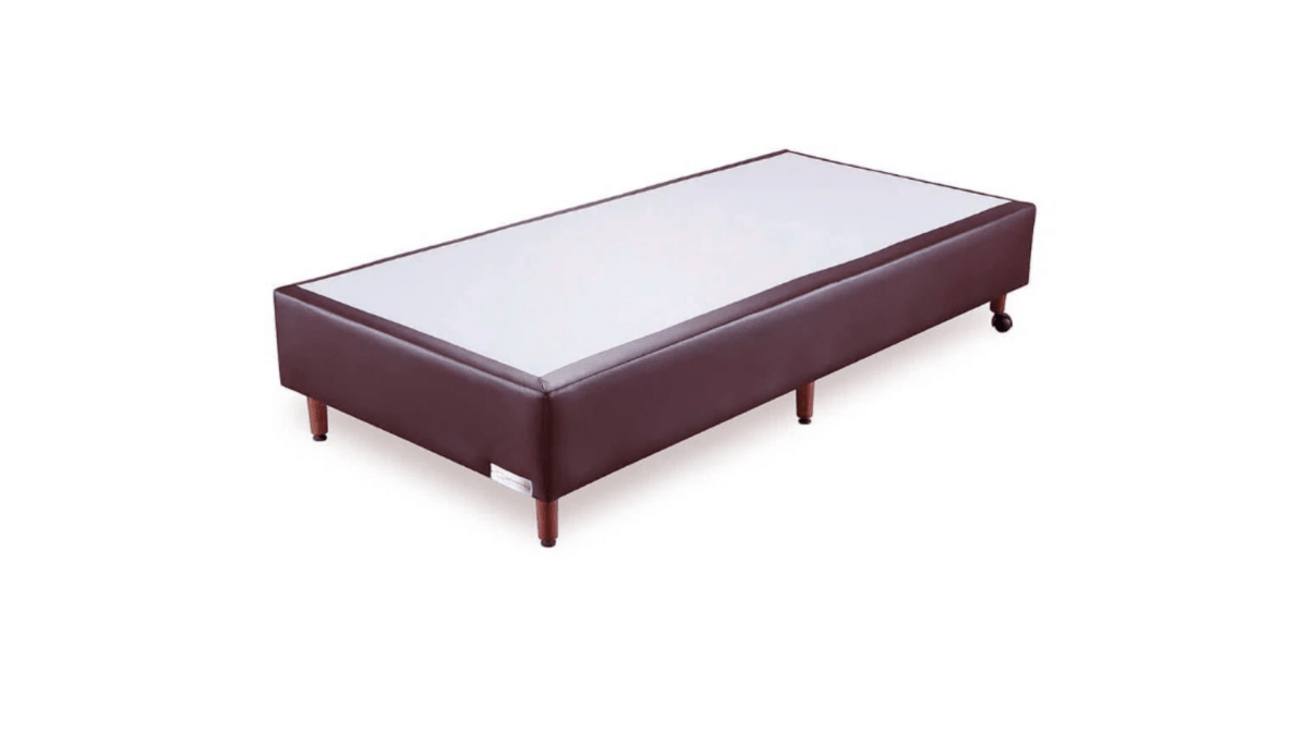 Base Box Sommier Corino Marrom 24 cm - Orthocrin