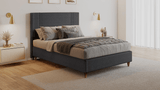 Base Box Sommier Decor Linho Dark 24 cm - Orthocrin